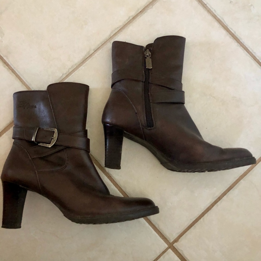 Aqua College leather ankle boots